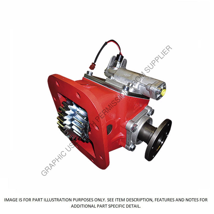 FUL PT8500XRN011RJ PTO, 8 BOLT HD AIR 4 BOLT SAEC 14