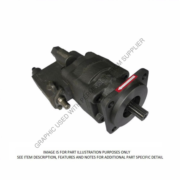 FUL PTBZG102LAS20 PTO-PUMP, DIRECT MOUNT, LEFT HAND, AIR