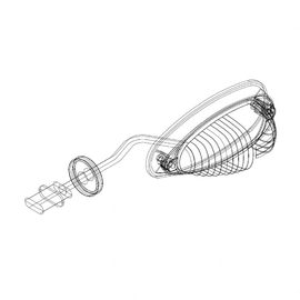 GNI 9700 000 TURN SIGNAL, SIDE