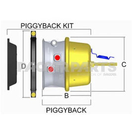 GP3036L BrakeSrping 3036 Piggyback