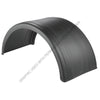 GRN NF166PX POLY ROUND TRAILER FENDER LENGTH 63IN