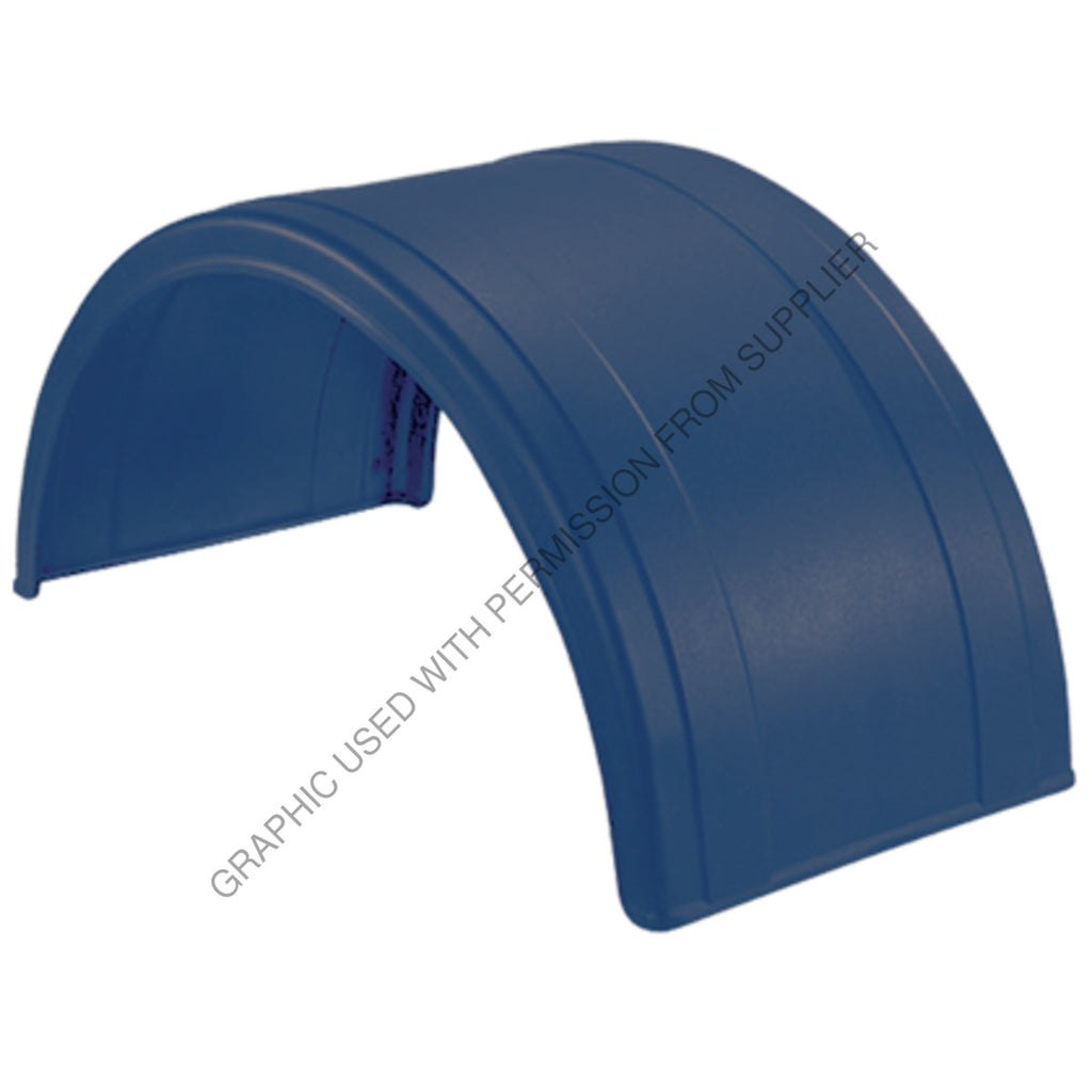 GRN NF180PX7 POLY ROUND FENDER BLUE