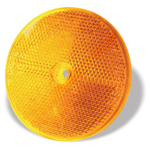 GRO 40153 3 AMBER REFLECTOR