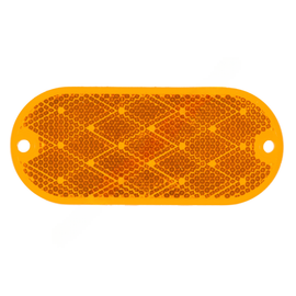 GRO 41043 REFLECTOR, 4 3/8 X 1 7/8 2 SCR