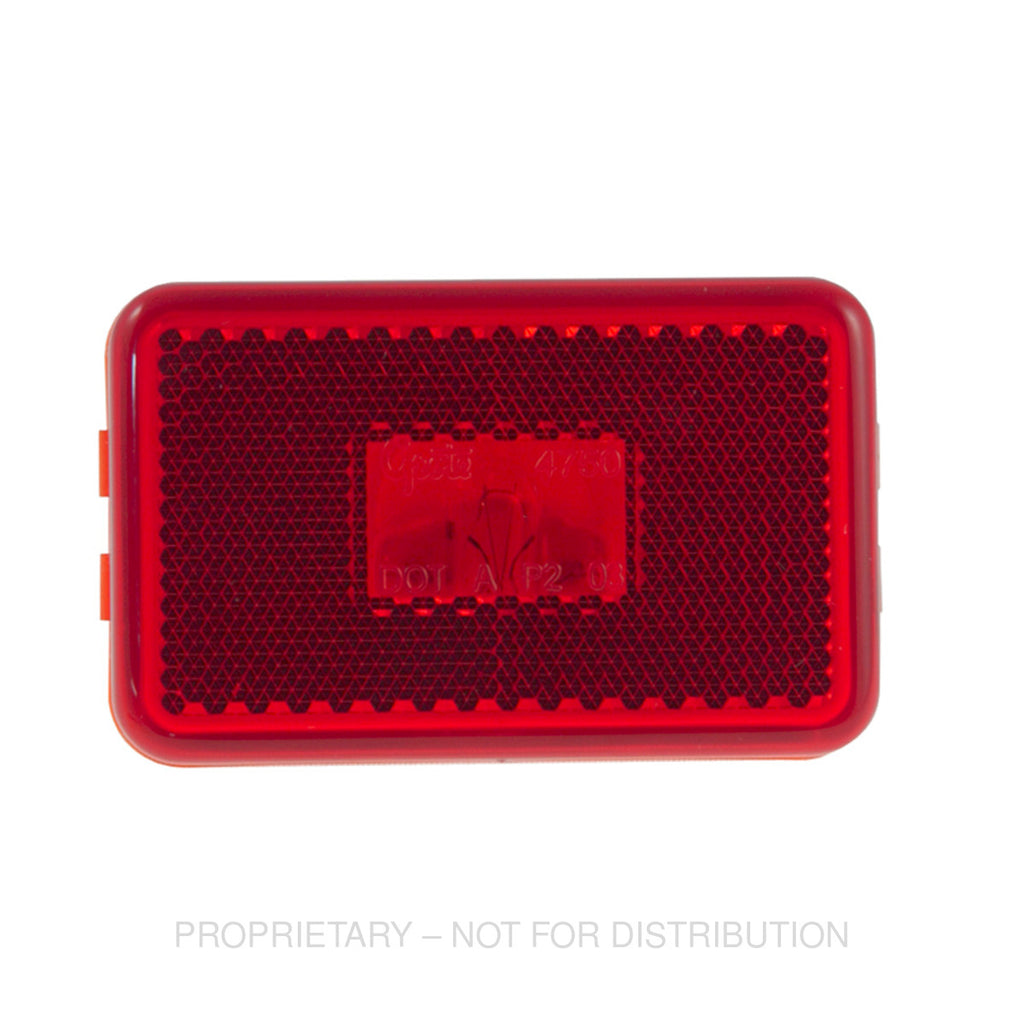 GRO 45232 LAMP CLR/MKR RED USA