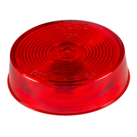 GRO 45812 LAMP-CLEARANCE/MARKER,OPT RED,2.5IN RND