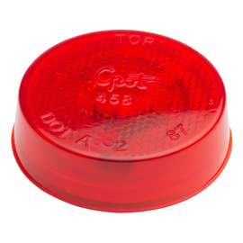 GRO 45832 LAMP-CLEARANCE/MARKER,REF RED,2.5IN RND