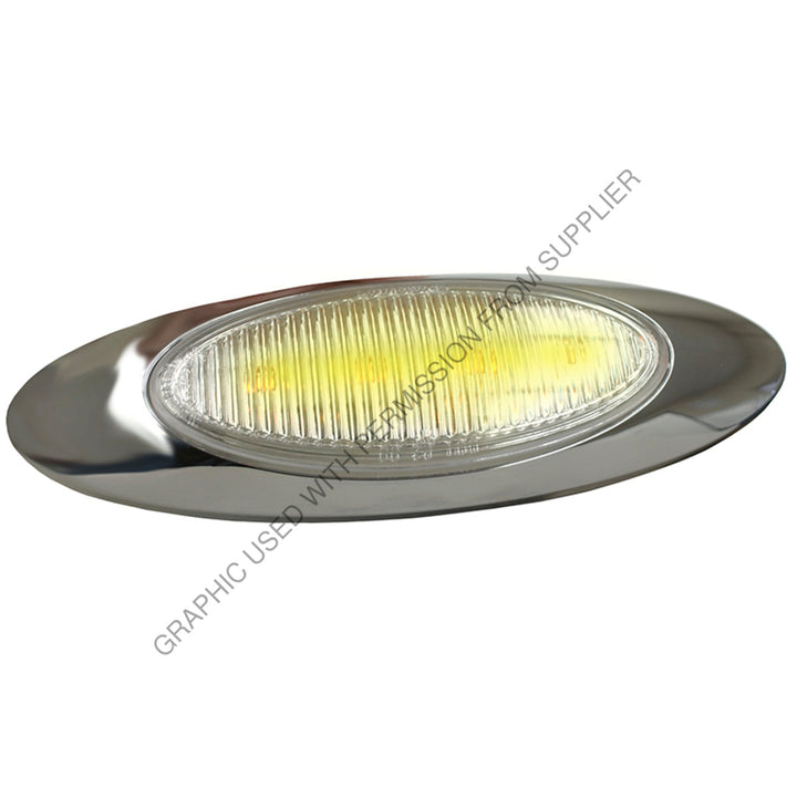 GRO 47773 M1 Clear lens,  AMBER LED KIT