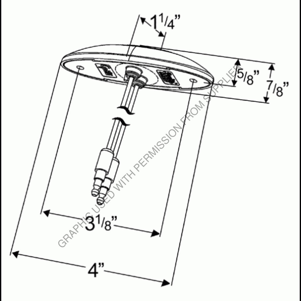 GRO 47922 RED LED M5 LAMP KIT