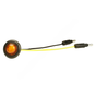GRO 49323 LED ROUND MARKER LAMP, YELLOW