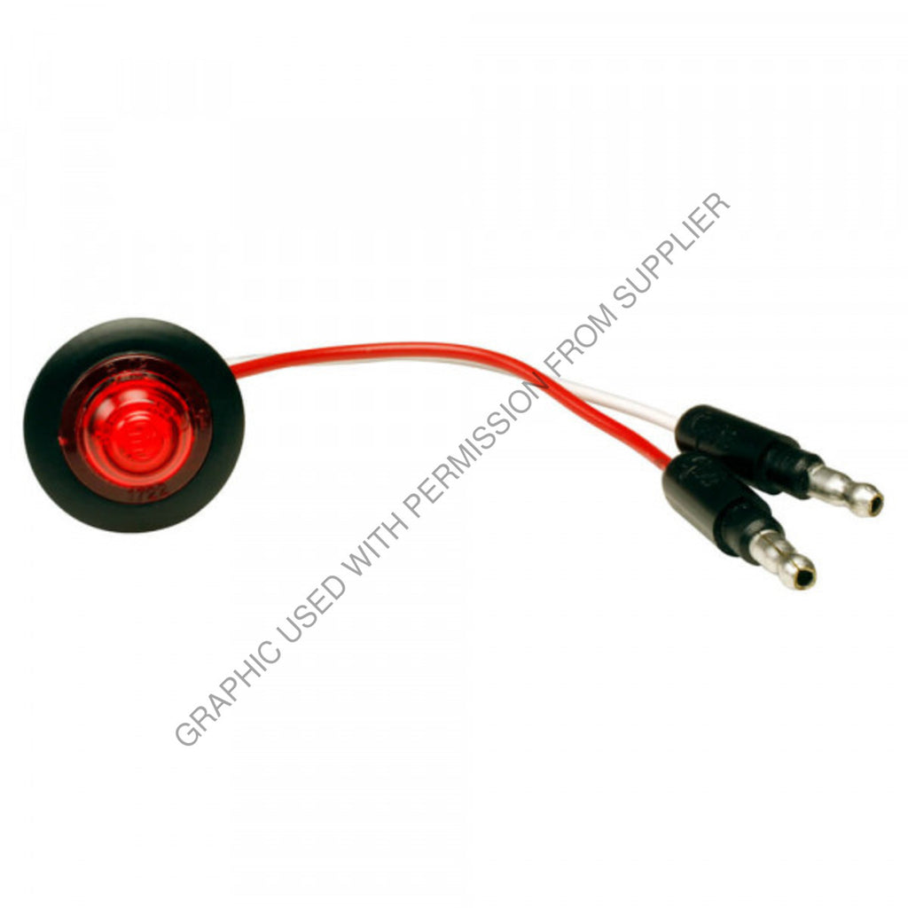 GRO 49342 RED ROUND LED MARKER/LAMP