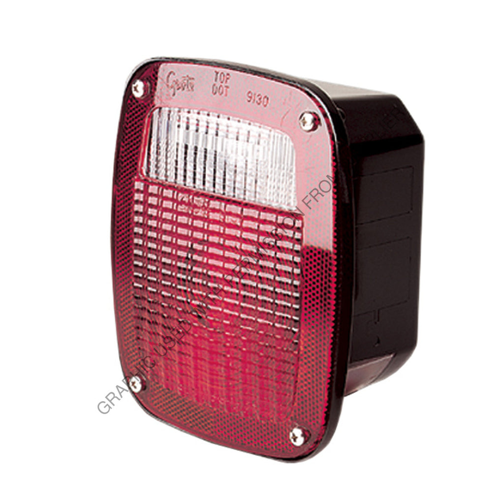 GRO 53782 RED COMBO BOX LAMP