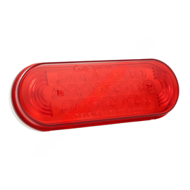 GRO 53962 RED OVAL LED LAMP