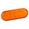 GRO 54143 STT LAMP, YEL, OVAL, LED, W/HARD SHLL