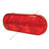 GRO 54172 STT LAMP, RED,OVAL, FEM PIN, 3 DIODE LED