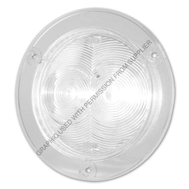 GRO 60631 LED HOOK UP LAMP W/FLANGE,4IN,MALE,12V