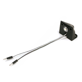 GRO 60791 LAMP-LICENSE, CLEAR, LED DOT W/BLK BRACK