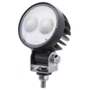 GRO 64G11 BLACK, ROUND, LED, WORK LAMP, MULTI-VOLT