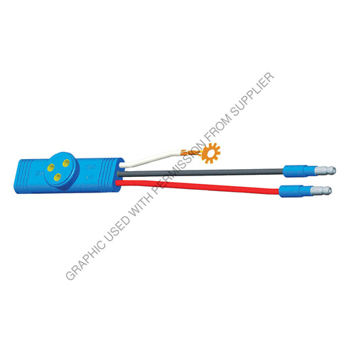 GRO 66900 PIGTAIL-SENTRY LAMP,3 WIRE, MALE TERM