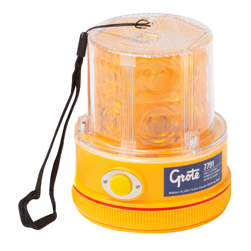GRO 77913 EMER LIGHT, YEL, WARNING, LED