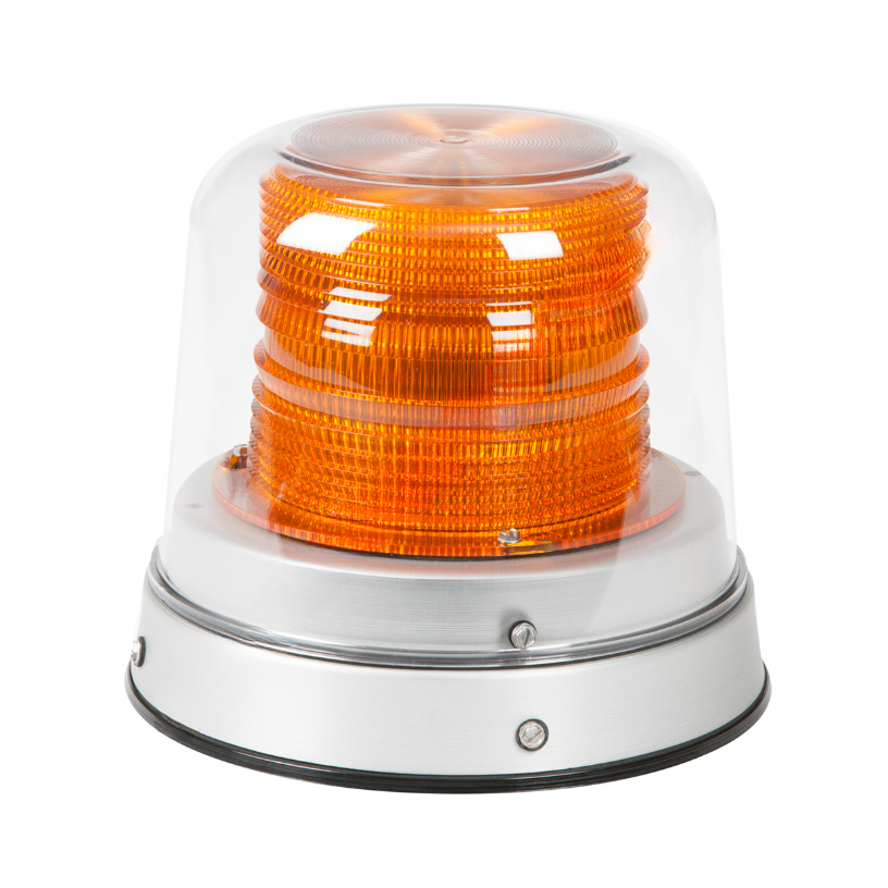 GRO 78013 LED AMBER BEACON W/CLEAR DOME