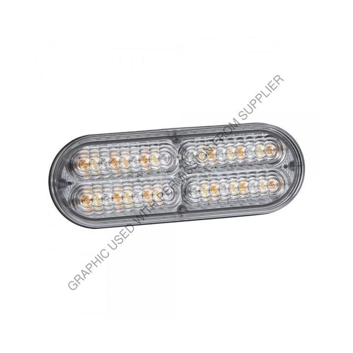 GRO 78191 6  OVAL LED STROBE LIGHT WITH S-LINK SYN