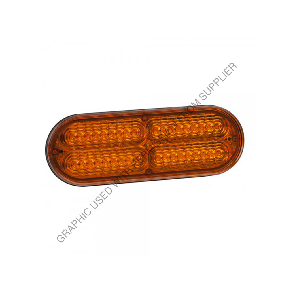 GRO 78193 LED 6" OVAL AMBER