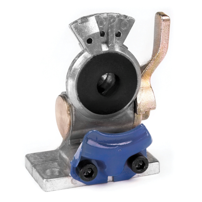 GRO 81 0001 SB SHUTOFF GLADHAND, SURFACE MOUNT, BLUE