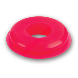 GRO 81 0110 08R POLYURETHANE SEAL, LARGE FACE, RED, PK 8