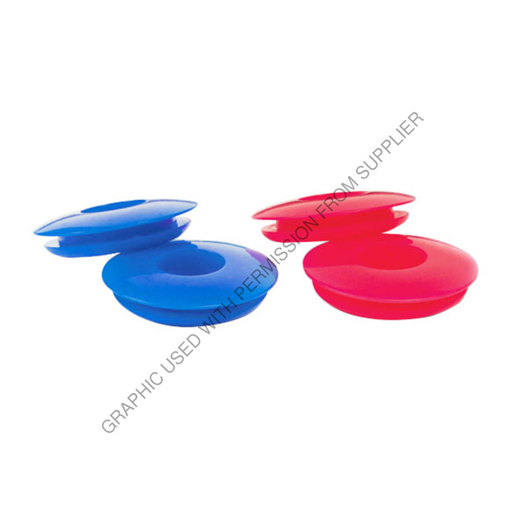 GRO 81 0111 SEALS,POLYURETHANE RED/BLUE PACK OF 4