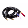 GRO 81 0112 GRB 12', RUBBER AIR HOSE - BLACK WITH RED/BL