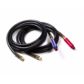 GRO 81 0120 GRB 20', RUBBER AIR HOSE - BLACK WITH RED/BL