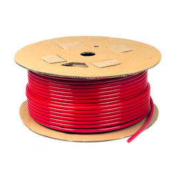 GRO 81 1014 100R NYLON AIR BRAKE TUBING, 1/4, RED, TYPE A