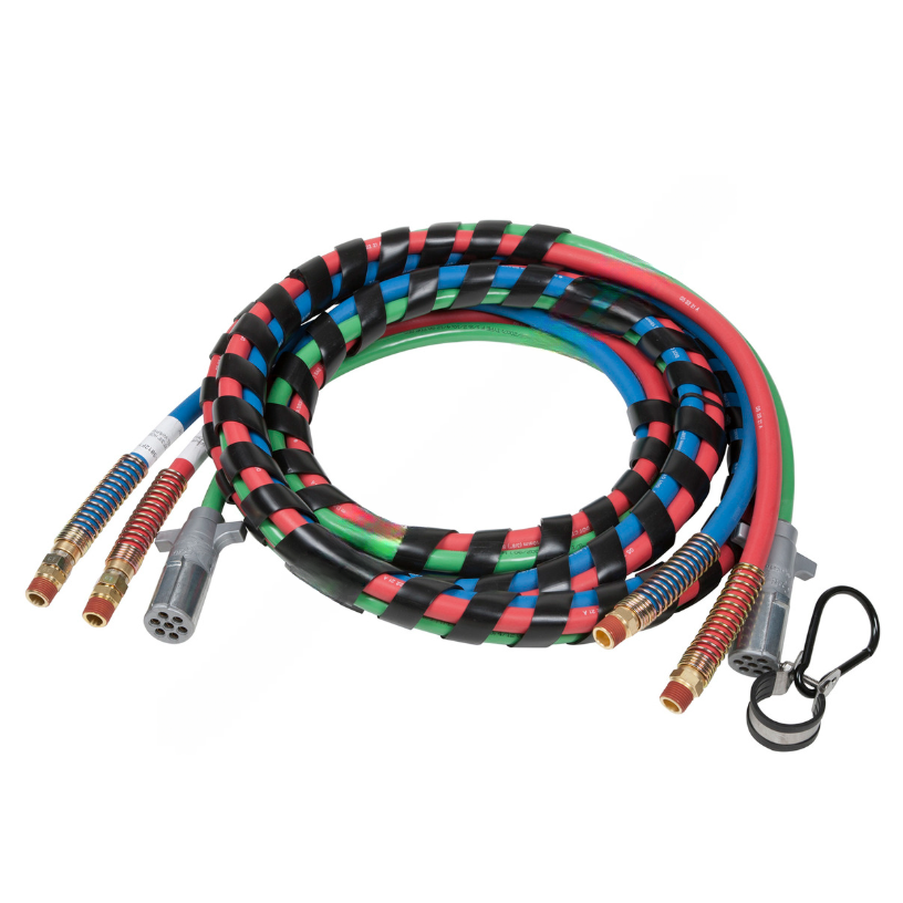 GRO 81 3215 N 3-IN-1 POWER CORD SET, 15', RED & BLUE,