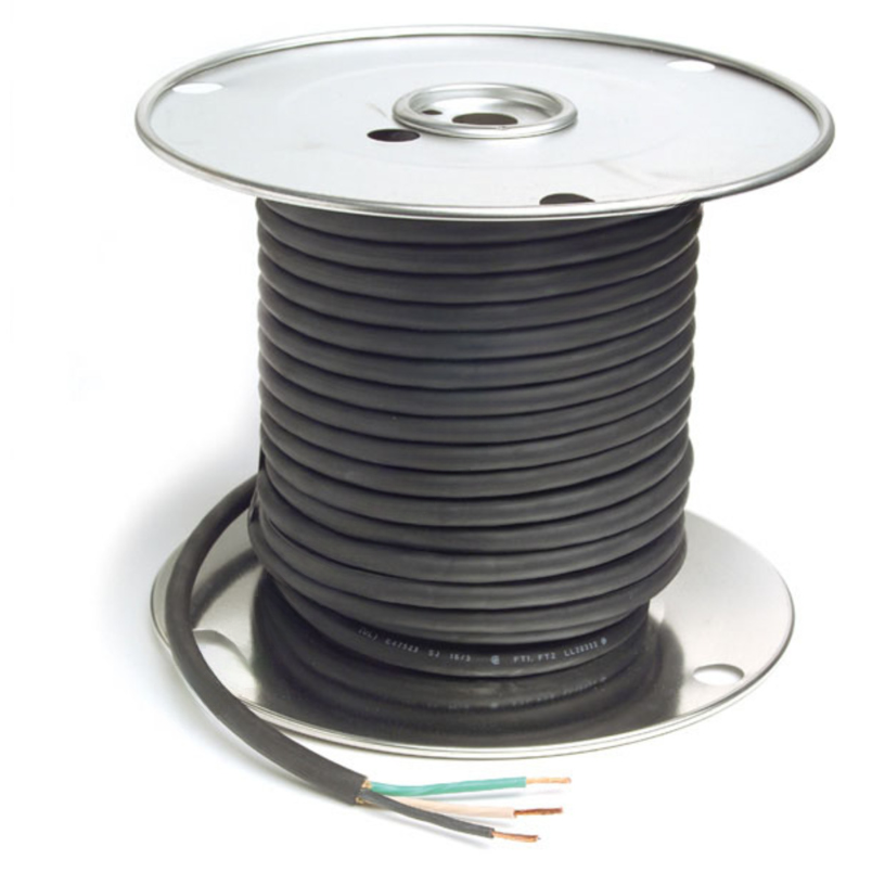 GRO 82 5904 EXTENSION CABLE,  3 CON, 14 GA, 300V, 10