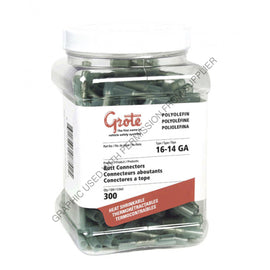 GRO 83 3350 3 HT SHRK CONT BUTT, POLY 16-14 GA JAR 300