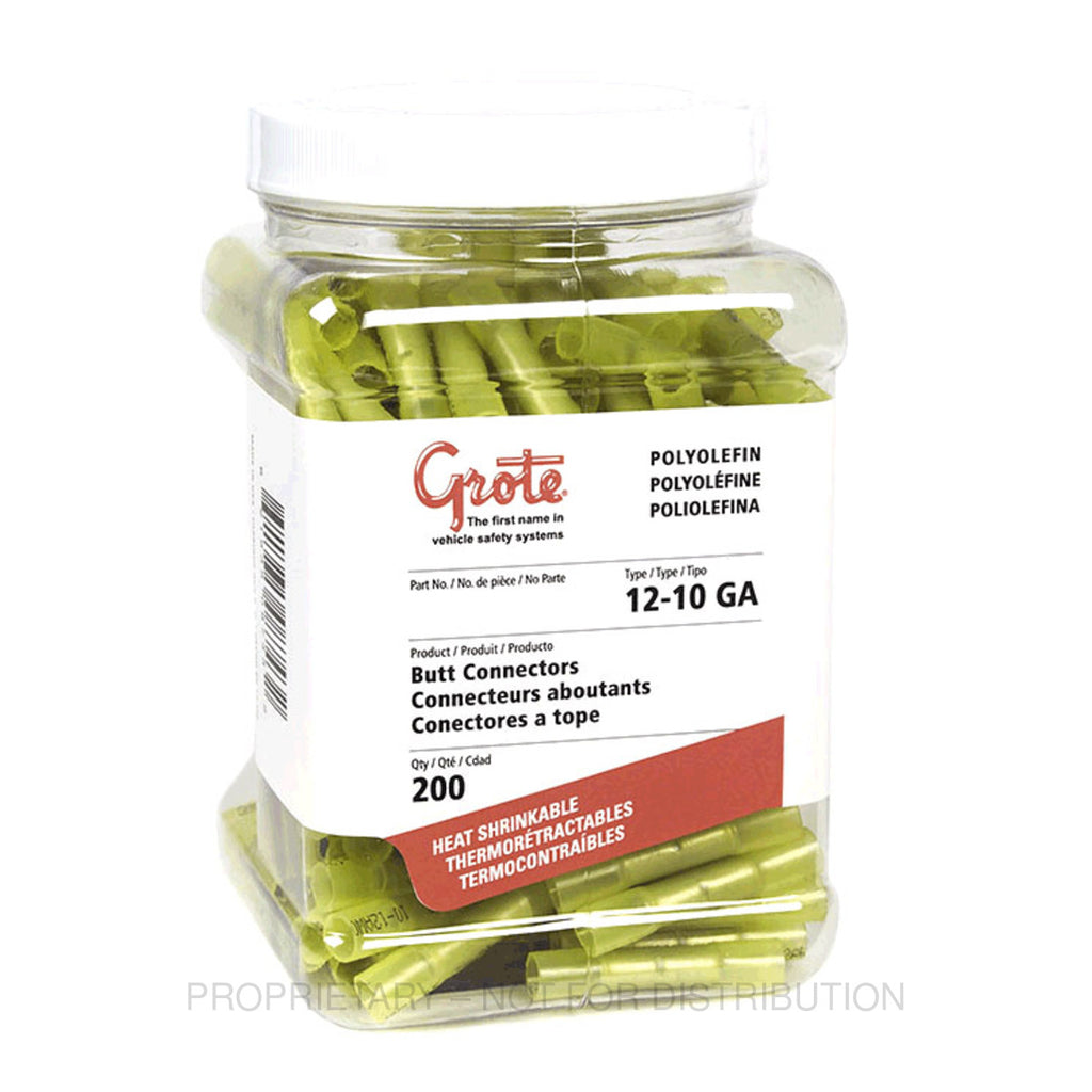 GRO 83 3550 3 HT SHRK CONT BUTT, POLY 12-10 GA JAR 200