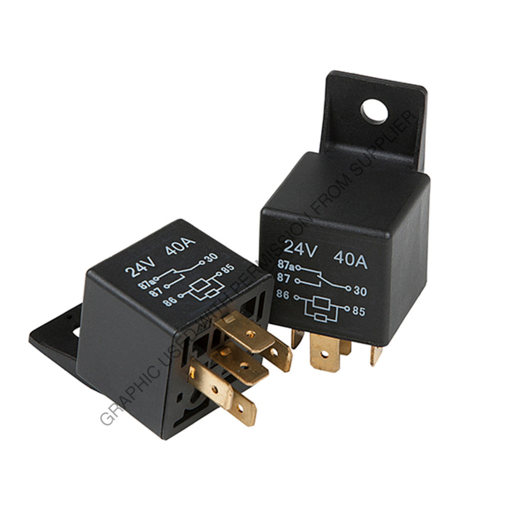 GRO 84 1093 5 PIN RELAY AND BREAKER