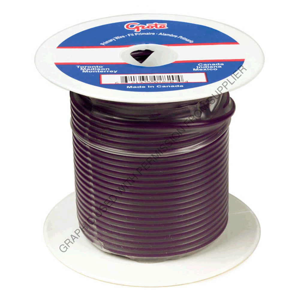 GRO 87 8013 WIRE-100FT ROLL 16GA PRIMARY, PURPLE