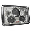 GRO 94401 5 LED SEALED BEAM HEADLIGHT, HIGH LOW BEAM