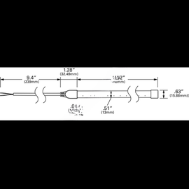 GRO F21005 017 48 022 LED LIGHT STRIP, 4608MM, WHITE, BLUNT CU