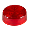GRO MKR4600R PG CLR/MKR LAMP, 2.5 DIA, RED, LED