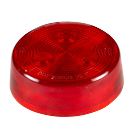 GRO MKR4600R PG CLR/MKR LAMP, 2.5 DIA, RED, LED