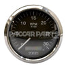 GT08030 GAUGE-TACH 0-30 RPM CHROME