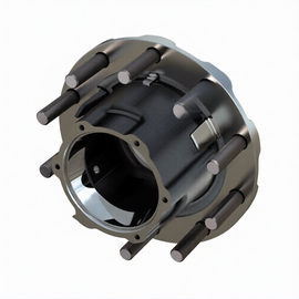 GUN HT818RC TRLR DISC WHL HUB S/AY