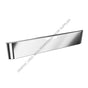 HDR 0908SQ 18In.TEXAS SQUARE STEEL CHROME WSTRN STA