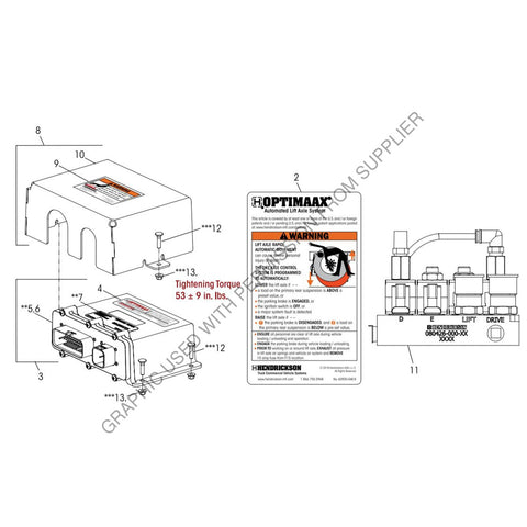 HDR 093267 005 OPTIMAAX-CONTROLLER KIT,P4