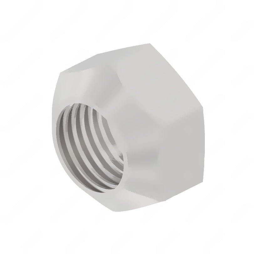 HDR 17700 034 NUT-1/2-20 UNF-2B HEX LOCK,NYL