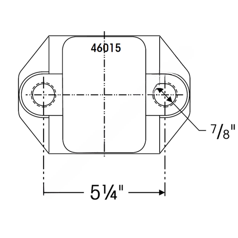 HDR 46015 000 TORQ ROD BRKT,FRAME