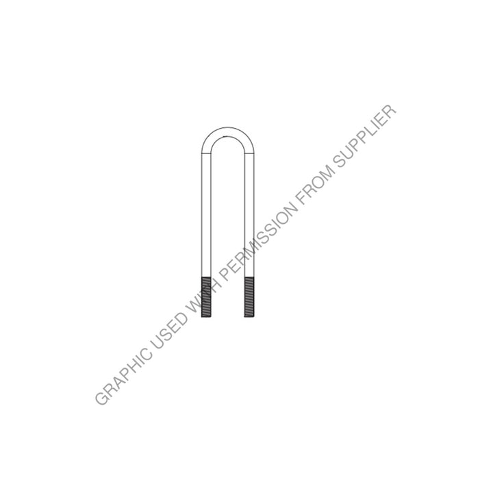 HDR 49684 003 U - BOLT, 3/4X1550
